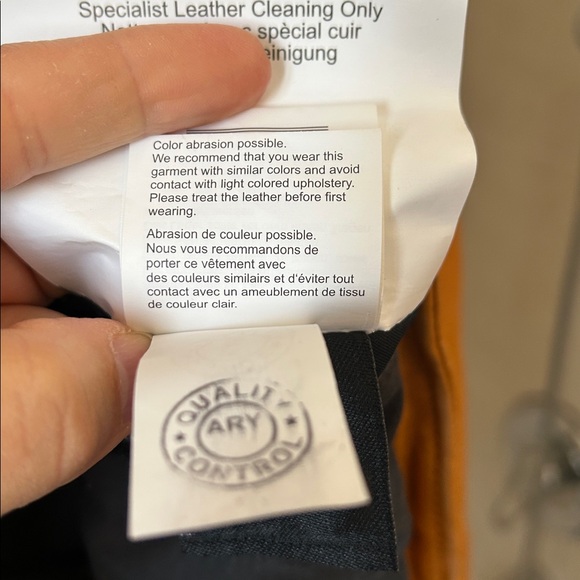 Free People Vibrant Orange Leather Jacket - Picture 7 of 11